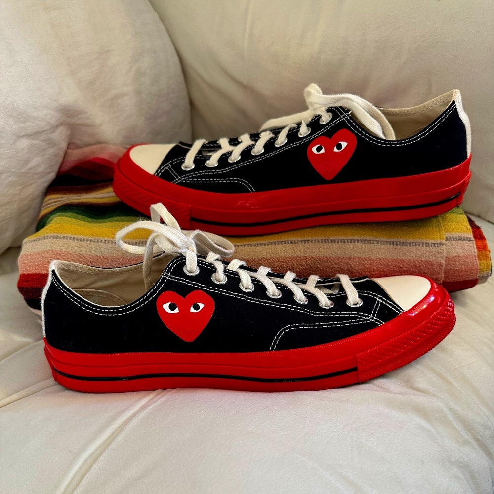 *LIKE NEW*  Converse Comme De Garcons Sz 10.5 Men
